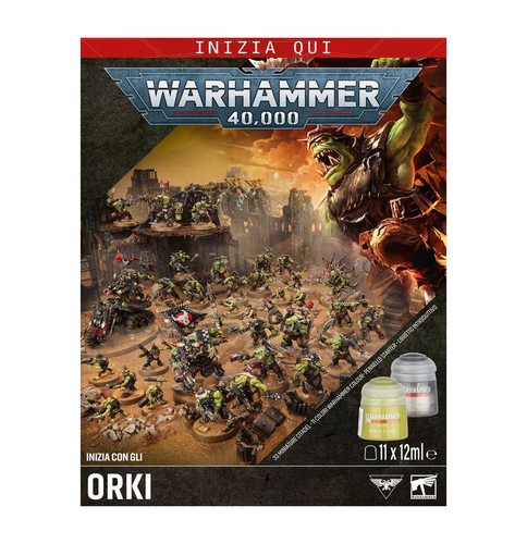 Inizia con gli orki set - inizia,