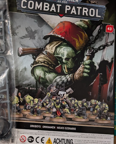 Warhammer 40k ork boyz mob - mob, 10